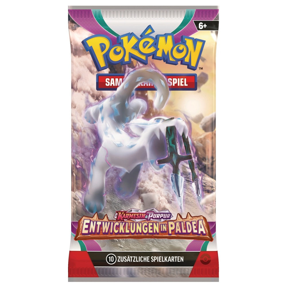 Pokémon Karmesin & Purpur – Entwicklungen in Paldea Booster DE