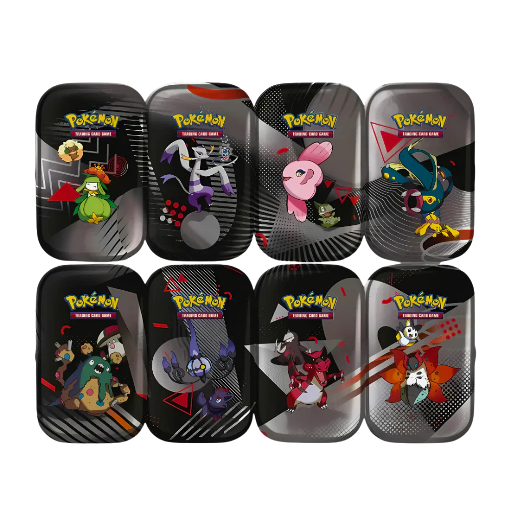 Pokémon black bolt white flare tin EN