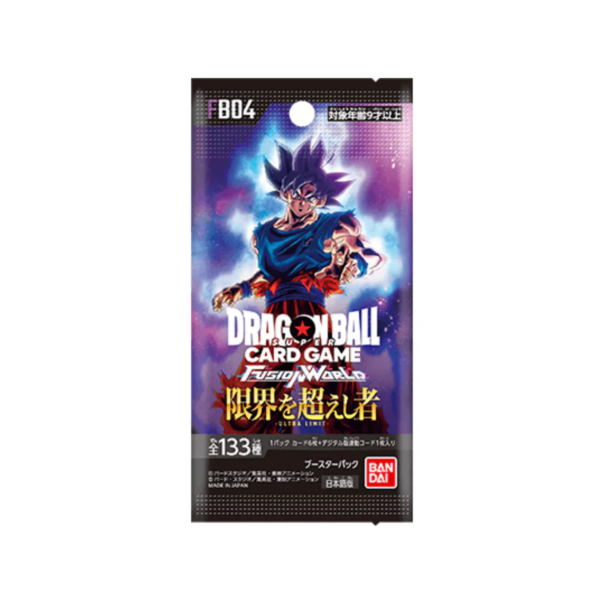 Dragon Ball SCG: Fusion World FB04 - Booster Display JP