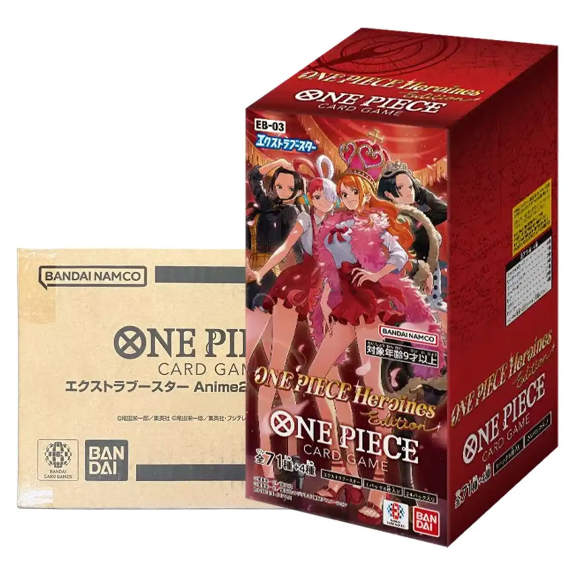 One Piece Card Game - EB03 - Extra Booster Heroine Edition - Booster Display JP