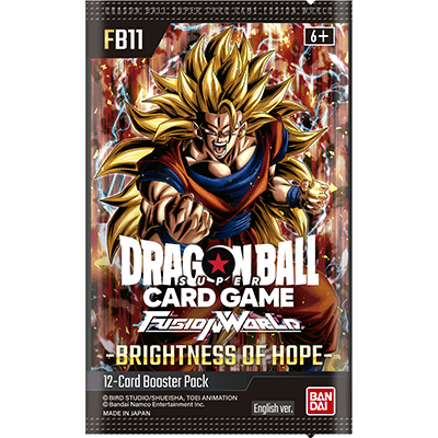 Dragon Ball Super Fusion World FB-11 Booster Pack englisch