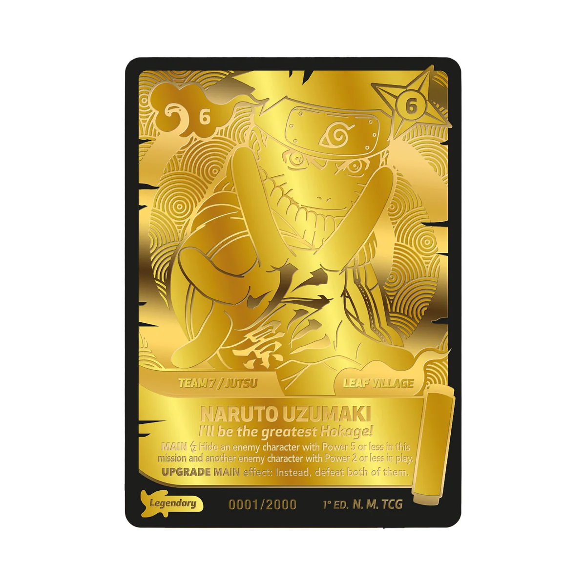 Naruto Mythos TCG Konoha Shido Booster Display 1 Edition