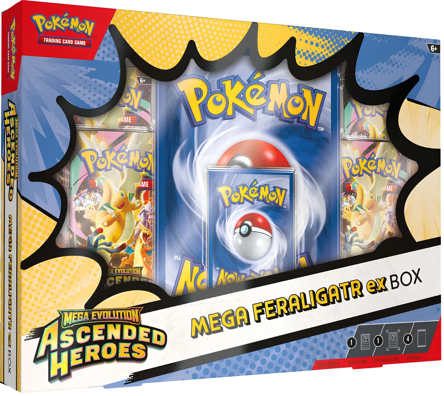 Pokémon Ascended Heroes Mega EX Collection English (zufällig)