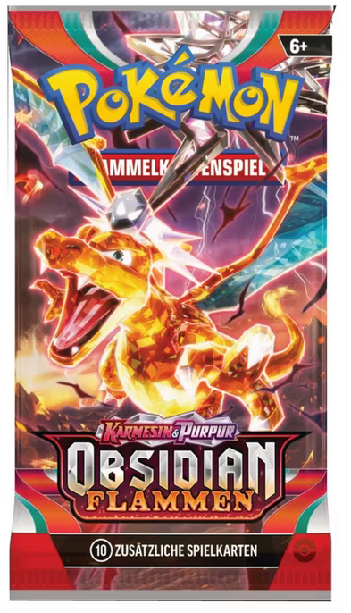 Pokémon Karmesin & Purpur –Obsidian Flammen Booster DE