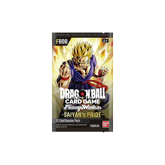 Dragon Ball SCG Fusion World FB08 Saiyan’s Pride Booster Display ENG