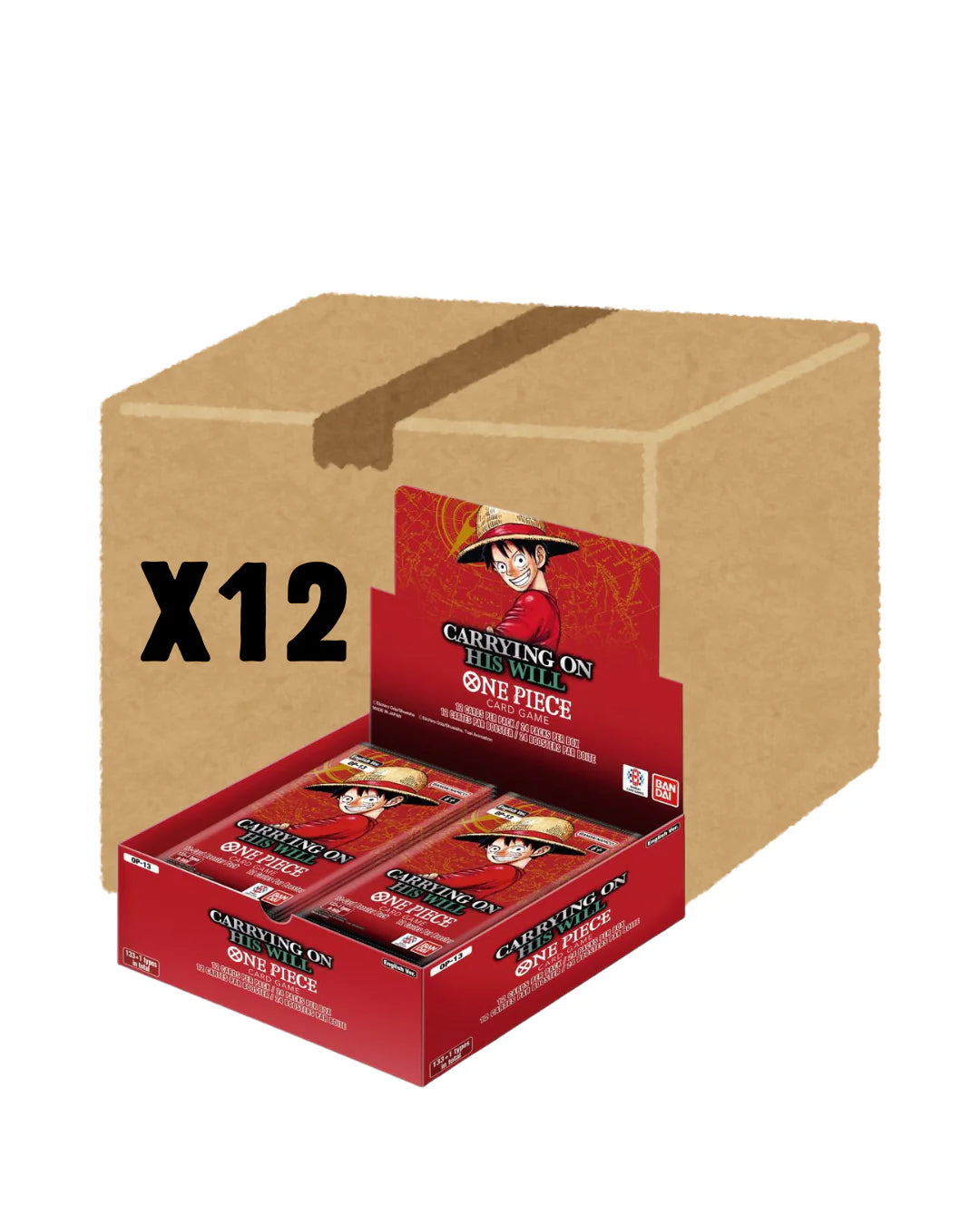 One Piece Trading Card Game – OP13 Carrying on His Will – Booster Display (EN)
