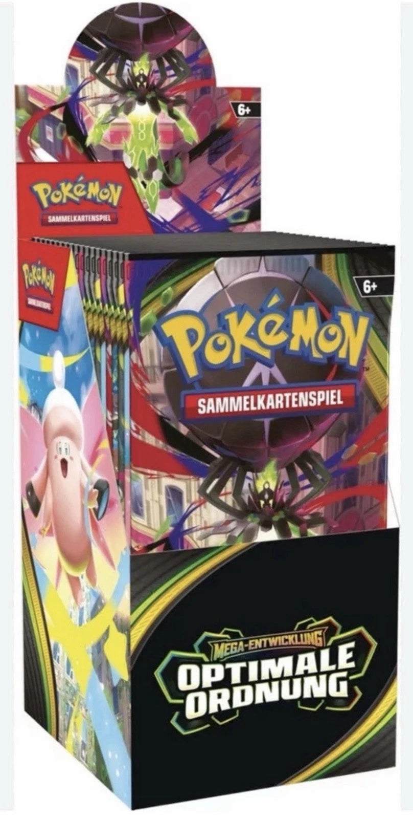 Pokémon Mega Entwicklung – Optimale Ordnung Booster Display