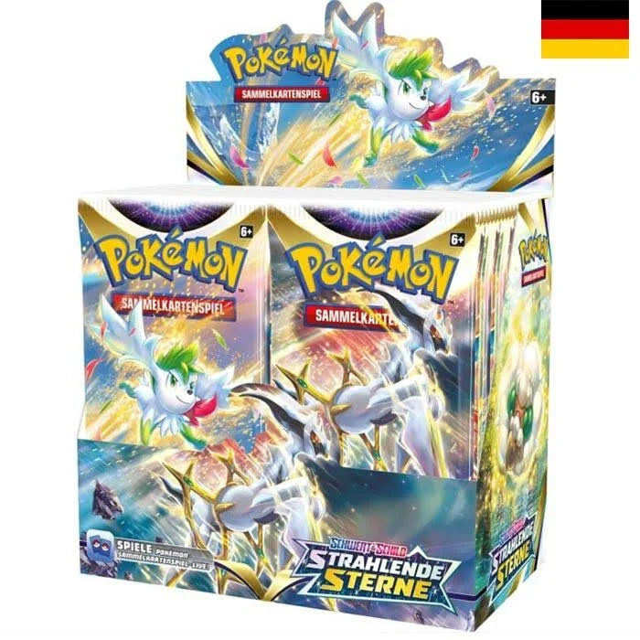 Pokémon Schwert & Schild Strahlende Sterne Booster Display (DE)
