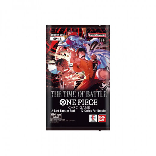 One Piece Card Game OP16 The Time of Battle – Booster Display EN