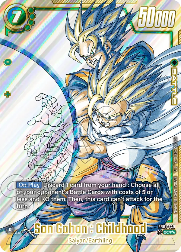 Dragon Ball Super Card Game Fusion World SB02 Manga Booster Display
