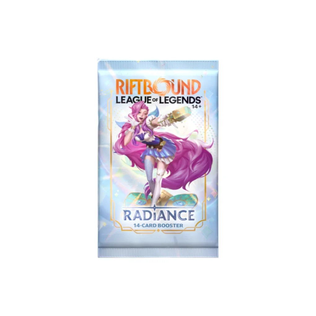 Riftbound League of Legends Radiance Booster Pack englisch