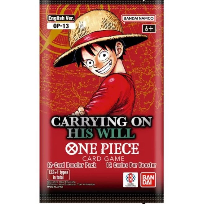 One Piece Trading Card Game – OP13 Carrying on His Will – Booster Display (EN)