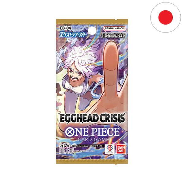 6x One Piece Card Game – EB04 Egghead Crisis Booster JP