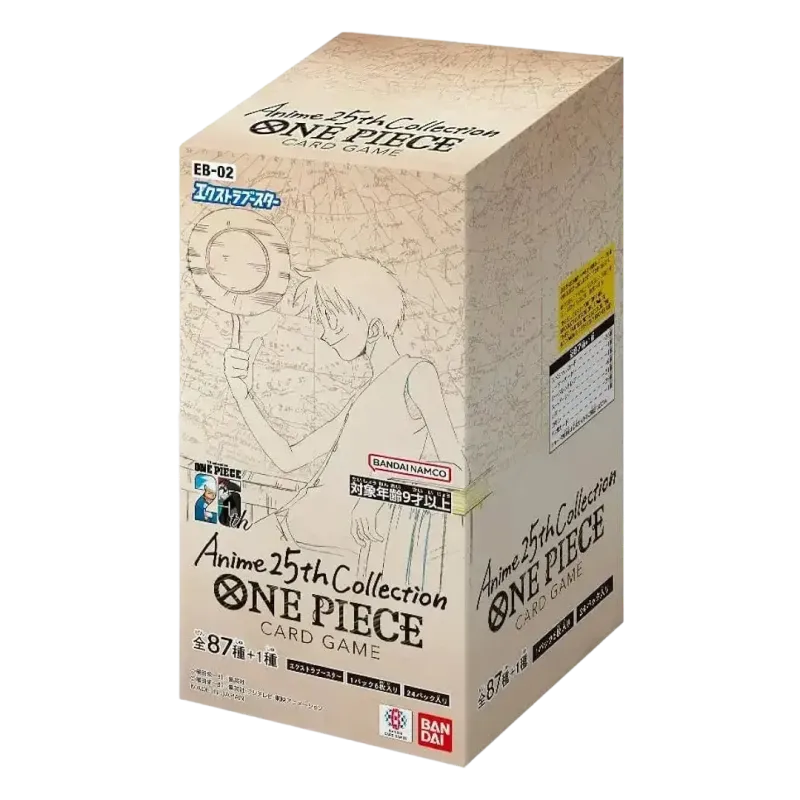 One Piece Card Game EB02 - 25th Anniversary - Booster Display [JP]