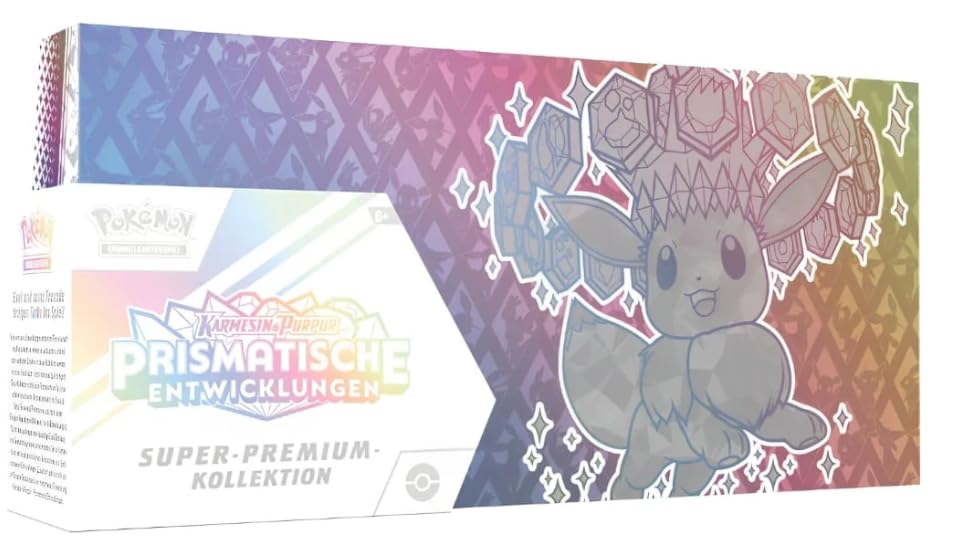 Pokémon  Super Premium Kollektion Prismatische Entwicklungen EN