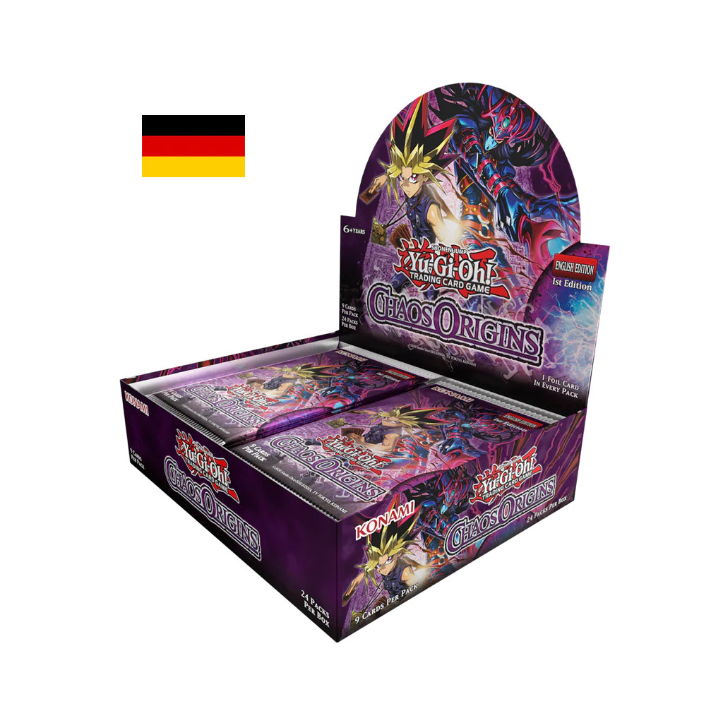 Yu-Gi-Oh! Chaos Origins Booster Display (24 Packs) DEUTSCH