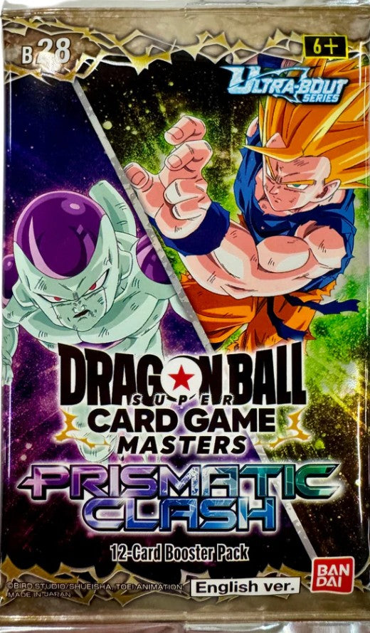Dragon Ball Super Card Game  Masters  Prismatic Clash  B28  - Booster Display EN