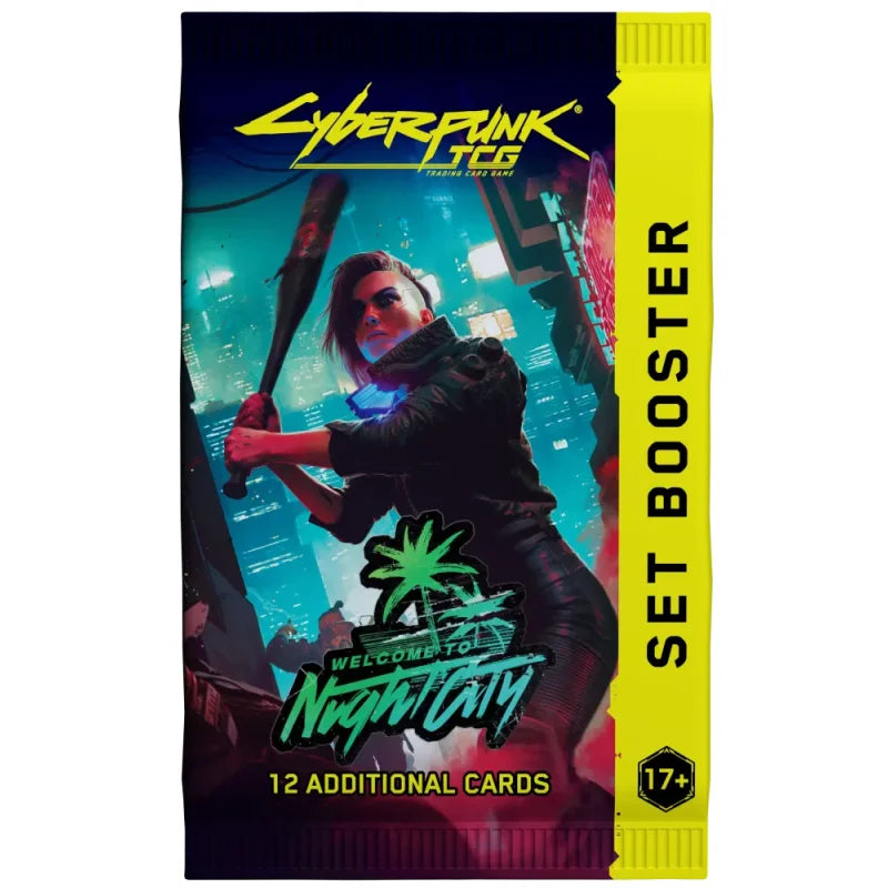Cyberpunk TCG Welcome to Night City Booster Pack englisch