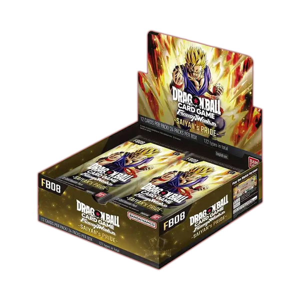 Dragon Ball SCG Fusion World FB08 Saiyan’s Pride Booster Display ENG
