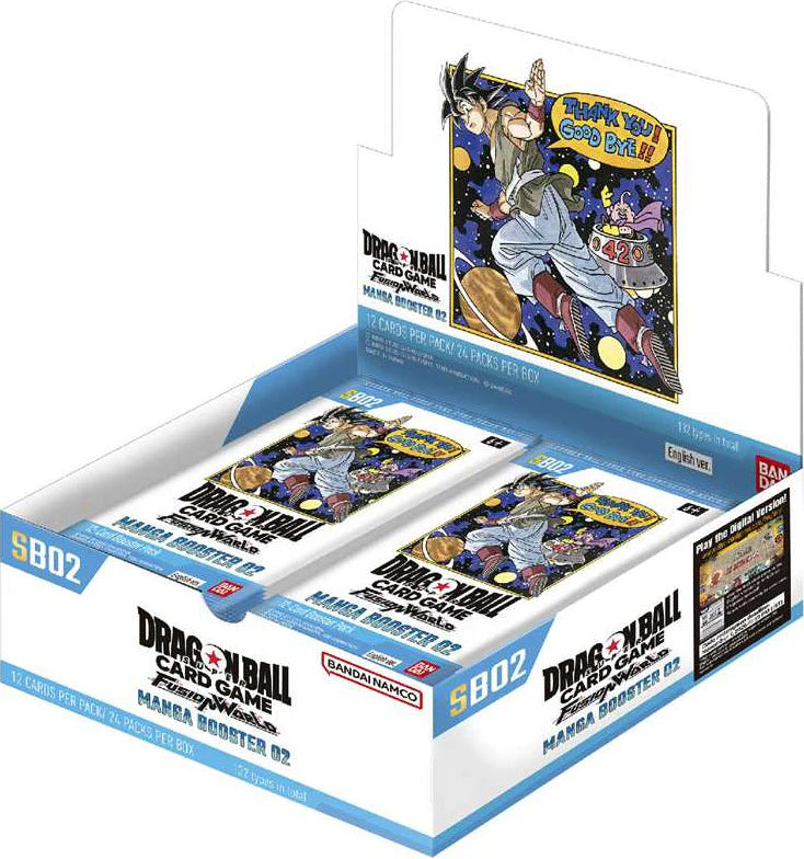 Dragon Ball Super Card Game Fusion World SB02 Manga Booster Display