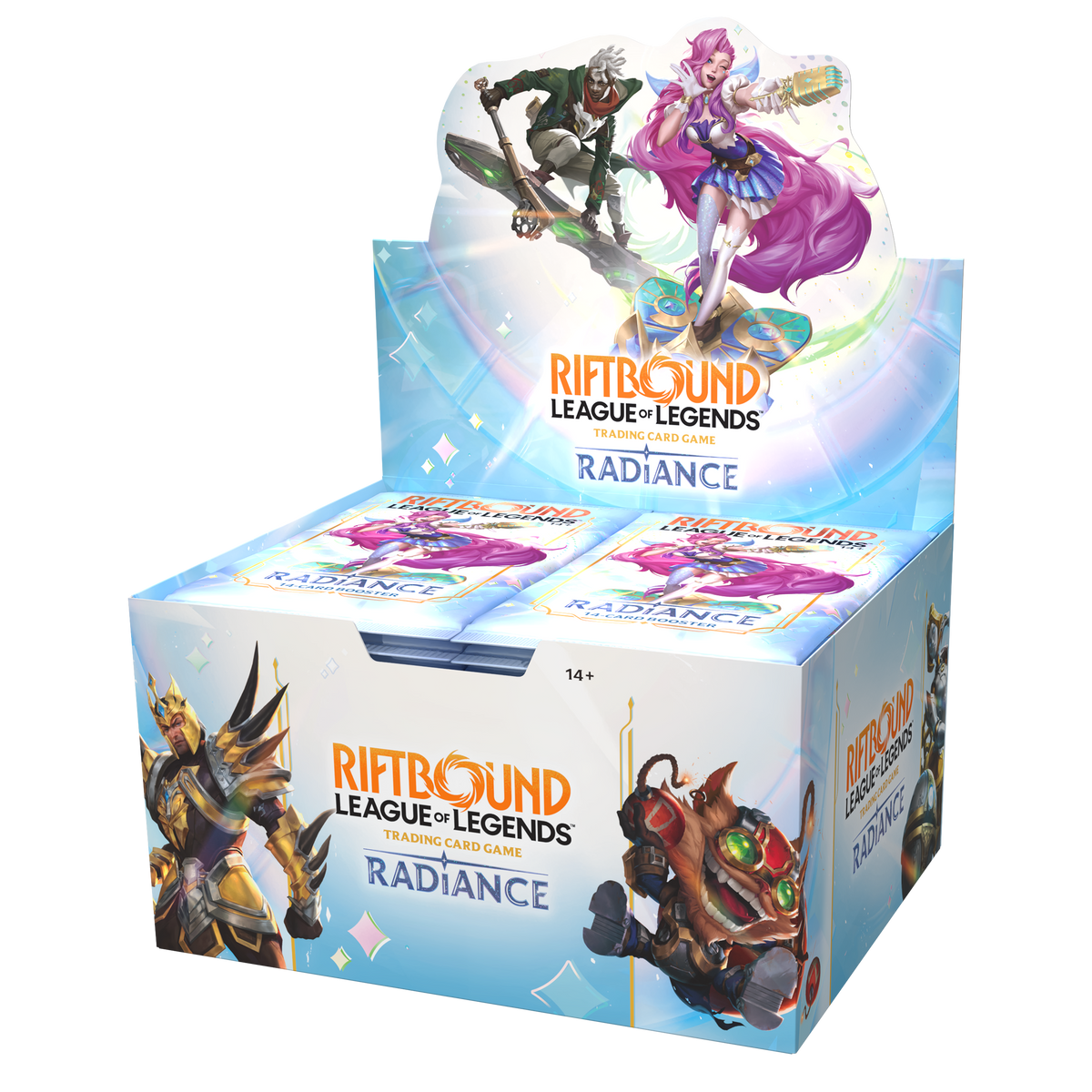 Riftbound League of Legends Radiance Booster Display englisch