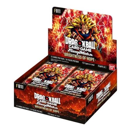 Dragon Ball Super Fusion World FB-11 Booster Display englisch