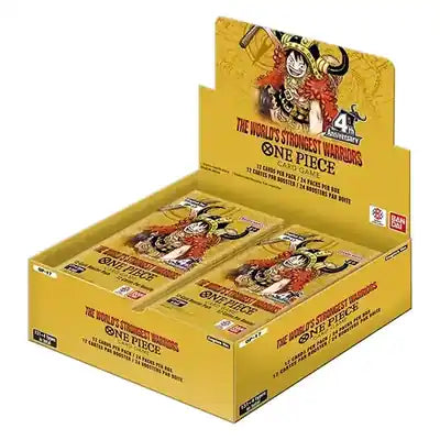 One Piece Card Game OP-17 The World’s Strongest Warriors Booster Display englisch