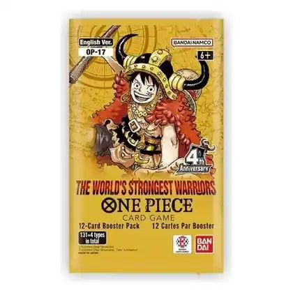 One Piece Card Game OP-17 The World’s Strongest Warriors Booster Pack englisch
