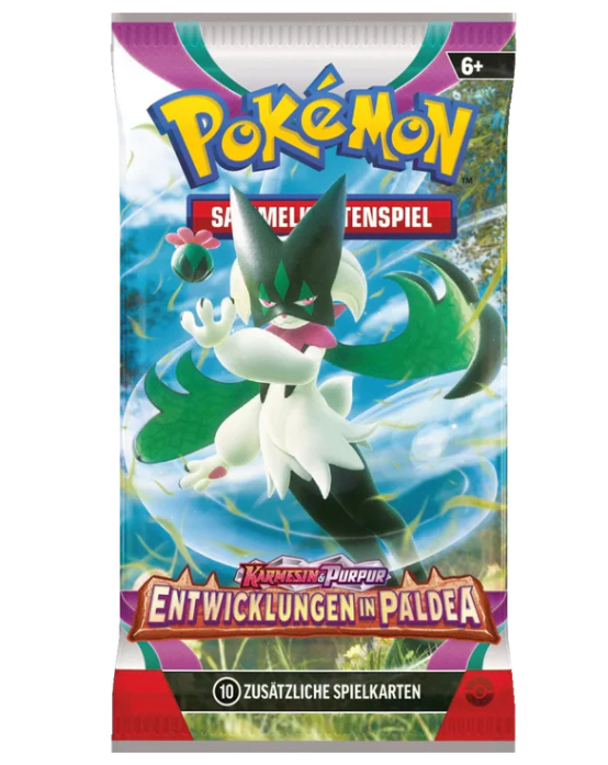 Pokémon Entwicklungen in Paldea – Booster [DE]