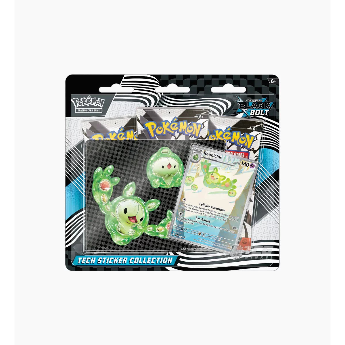 Pokémon TCG – Black Bolt Reuniclus Tech Sticker Collection [EN]