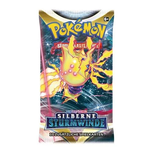 Pokémon Schwert & Schild – Silberne Sturmwinde Booster Display DE