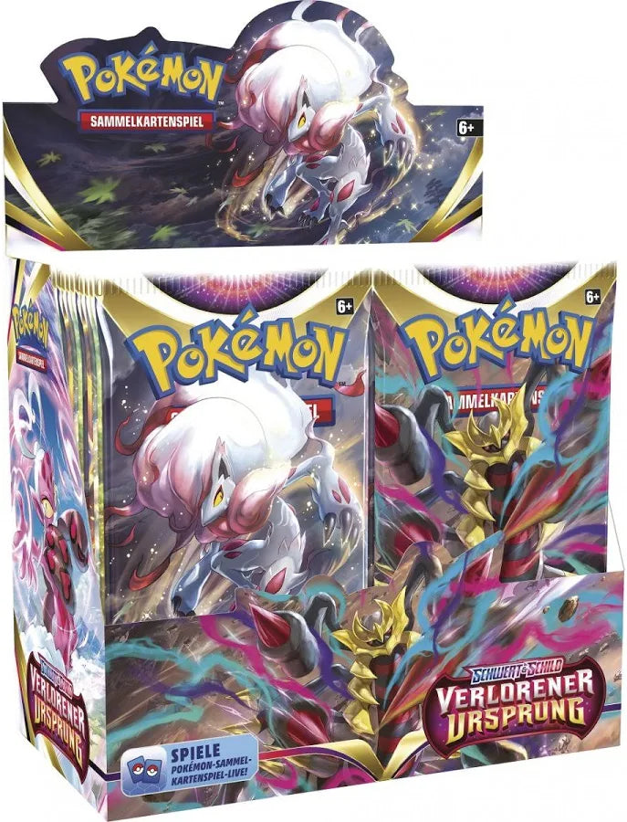 Pokémon Schwert & Schild – Verlorener Ursprung Booster Display DE